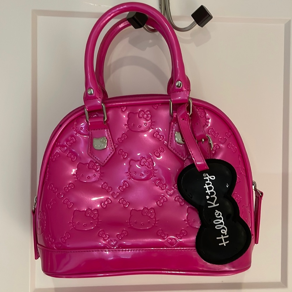Loungefly Hello Kitty Hot Pink Bowling Bag